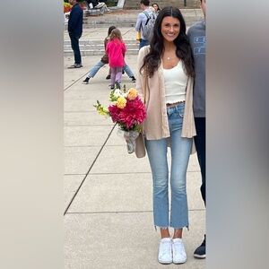 MOTHER Light Blue Flare Jeans